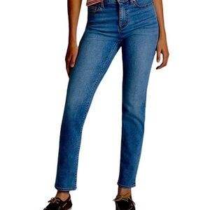 Lands End High Rise Straight